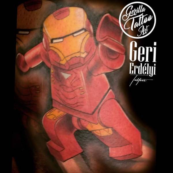 IronMan Lego Figur