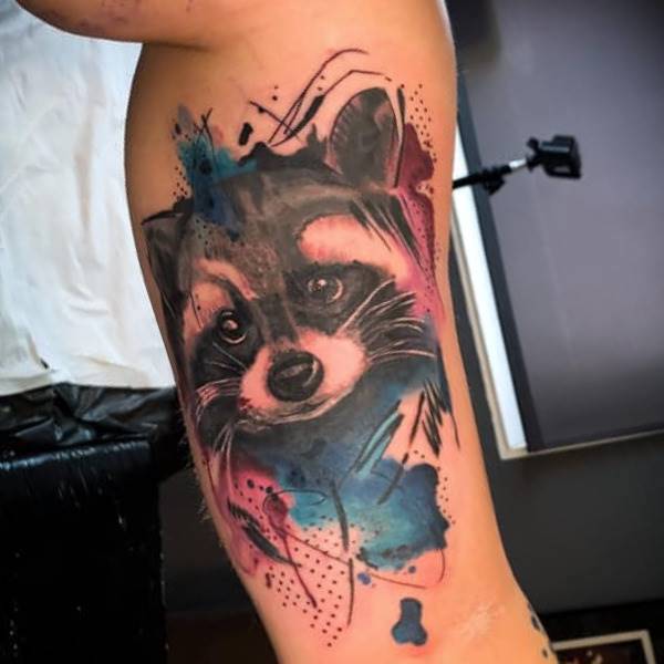 Rocket mit gfärbtn Wossa