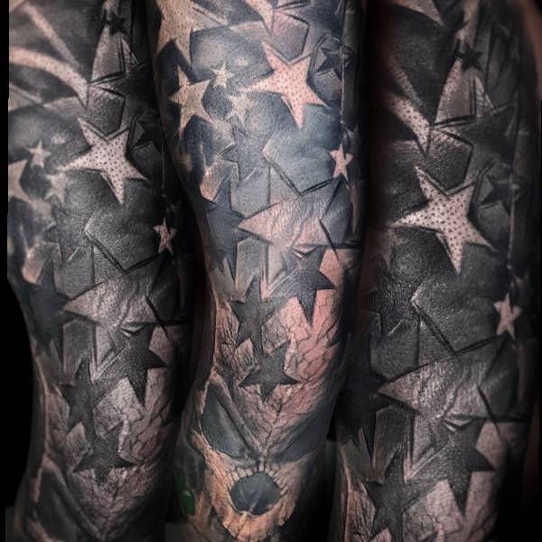 Stars & Skull