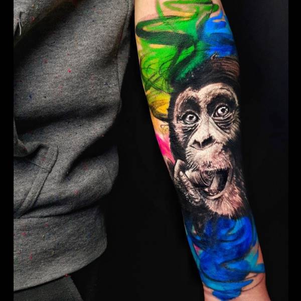 Monkey / Ape / Affe