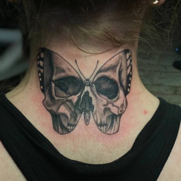 Skull butterfly