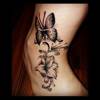 Schmetterling mit Blume