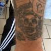Münze mit totenkopf