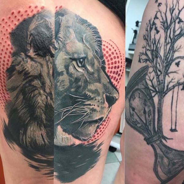 Löwe mit Träsch Polka (Cover up)