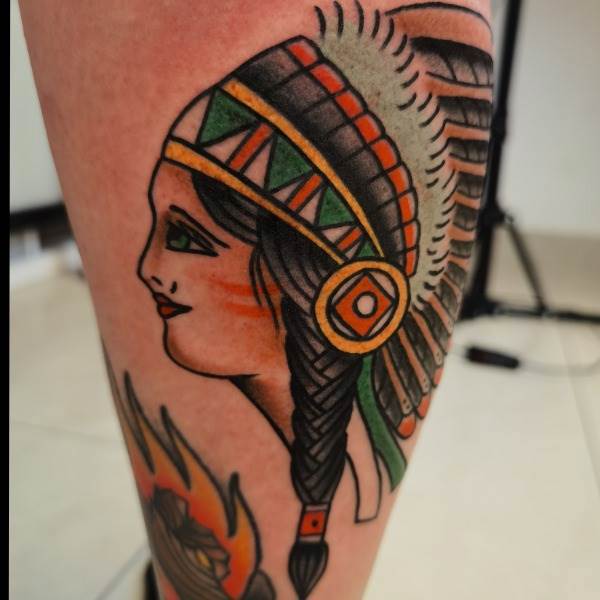 Native woman