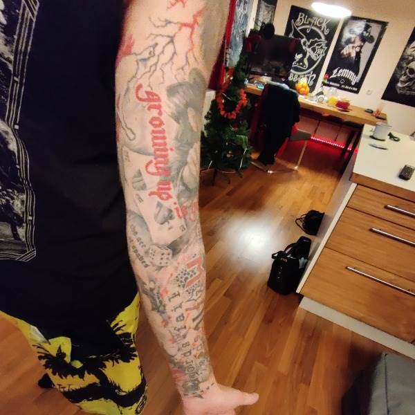 Arm Links Innen