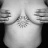 Dotwork sun