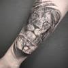 Lion Löwe Tattoo