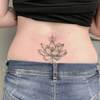 Mandal Steißbeintattoo