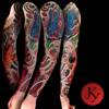 Sleeve Tattoo Koi