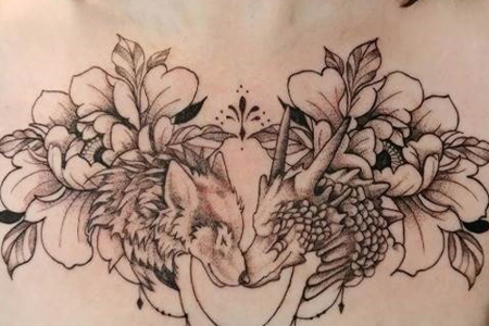 Nadine Colorline Tattoo Fineline